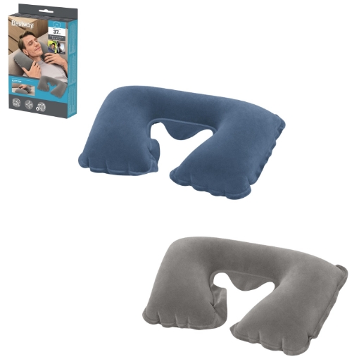 Chomik Надувна Подорожня Подушка 37 X 24 X 10 См /turyst, BES67006 - Home Club