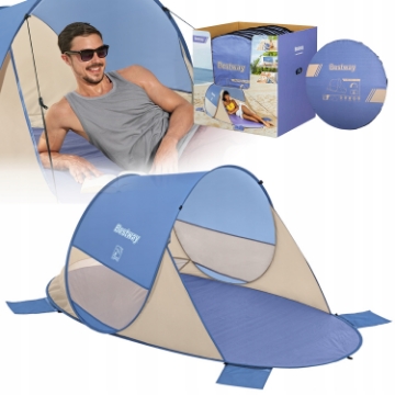 Chomik Пляжная Палатка 2 x 1,20 x 90 см Для Двоих, BES68107 - Home Club