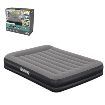 Bestway Надувной матрас 203 x 152 x 36 см Tritech Queen Size со встроенным насосом, BES671BU - Home Club