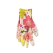 Garden Line Защитные перчатки «7» с цветочным узором из полиэстера, покрытые полиуретаном, IDA6935 - Home Club, изображение 4