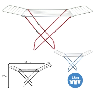 Chomik Сушилка Для Белья Ola 180 x 45 x 97 См, LIM5267 - Home Club