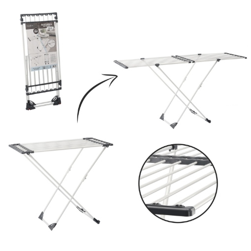 Chomik Сушилка Для Білизни «Анджела» 108-190 x 56 x 95 См, TAD1426 - Home Club