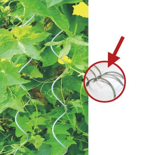 Garden Line Алюминиевая спиральная штанга 10 мм x 150 см, EVA8082 - Home Club