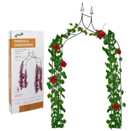 Garden Line Садовая Пергола 150 x 37 x 240 См (+ Анкеры), PERG-N6078 - Home Club