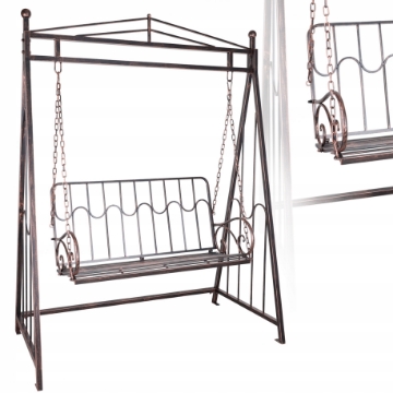 Garden Line Садовая Качель 162 x 90 x 205 См Античный Бронзовый, GOM1418 - Home Club
