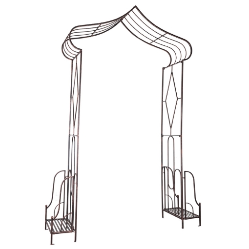Garden Line Садовая Пергола 173 x 51 x 260 См Античный Бронзовый, GOM1449 - Home Club