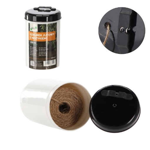 Garden Line Джутовый Шнур 100 М В Тубе С Ножиком, EDA4519 - Home Club