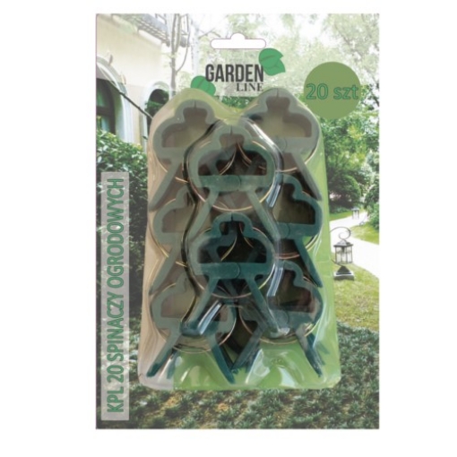 Garden Line 20 садовых зажимов, LAR1817 - Home Club
