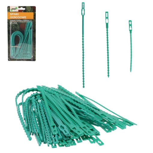 Garden Line Kpl. 60 Садових Кліпс 13 см / 17 см / 23 см, DOS2613 - Home Club