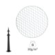 Garden Line Защитная сетка от птиц 4x10 м (30 г/м²) + 6 пластиковых штифтов, JAW9820 - Home Club