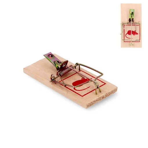 Garden Line Ловушка Для Мышей Из Дерева 9,5 x 5 См, SET3545 - Home Club