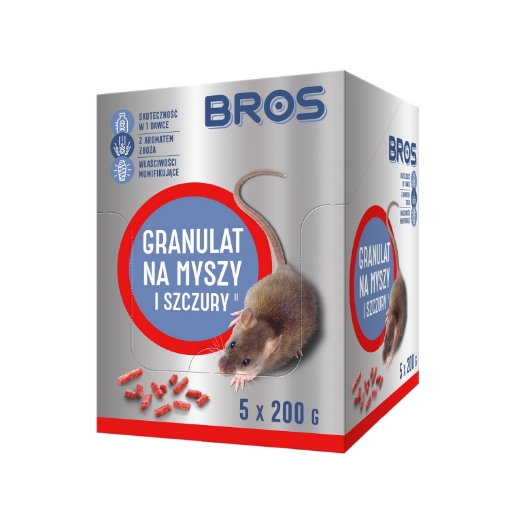 Chomik Гранулы для мышей и крыс 1 кг - 5 х 200 г, ROS6391 - Home Club