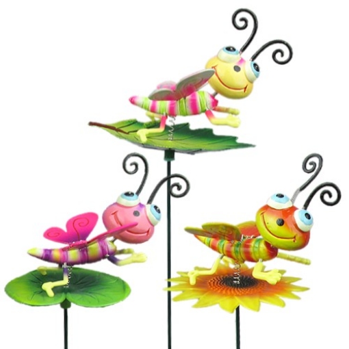 Garden Line Украшение для горшка/сада - бабочка 10 x 10 x 70 см, SUS5508 - Home Club