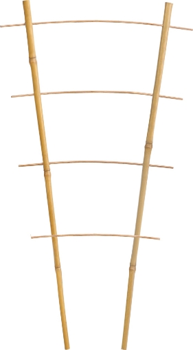 Garden Line Двойная бамбуковая лестница 43 см, BAM3182 - Home Club