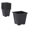Garden Line Кпл. 12 Пластикових Горщиків 7 x 7 x 8 См, EDA3289 - Home Club, зображення 2