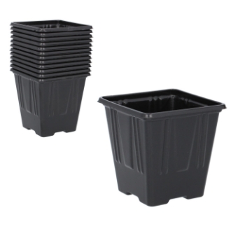 Garden Line 12 пластиковых горшков размером 7 x 7 x 8 см, EDA3289 - Home Club