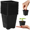 Garden Line Кпл. 12 Пластикових Горщиків 7 x 7 x 8 См, EDA3289 - Home Club, зображення 10
