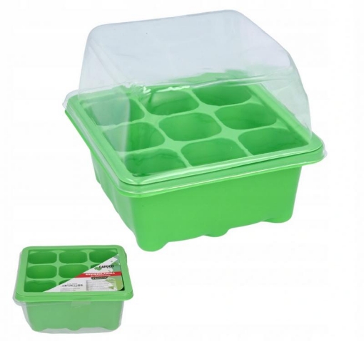 Garden Line Мини-теплица для проращивания, 9 ячеек, EDA8525 - Home Club