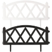 Garden Line 4 садовых заборов 59,5 x 32,5 см, DOS2378 - Home Club