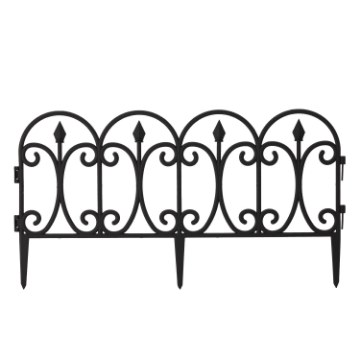 Garden Line 4 садовых заборов 60 x 33 см, DOS2347 - Home Club