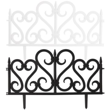 Garden Line 4 садовых заборов 60 x 37 см, DOS6917 - Home Club