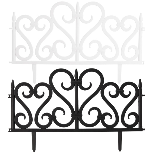 Garden Line 4 садовых заборов 60 x 37 см, DOS6917 - Home Club