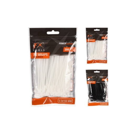 Chomik Kpl 200 Шт. Зажимів Для Кабелів 10 См, AMS8684 - Home Club