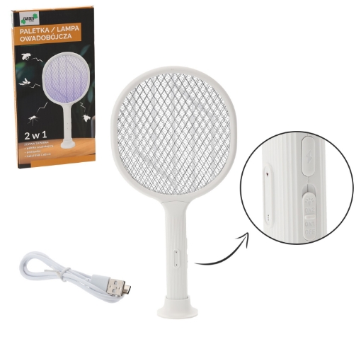 Garden Line Палетка Для Уничтожения Насекомых 2В1 С 1 Диодом Uv Usb, LAR0459 - Home Club