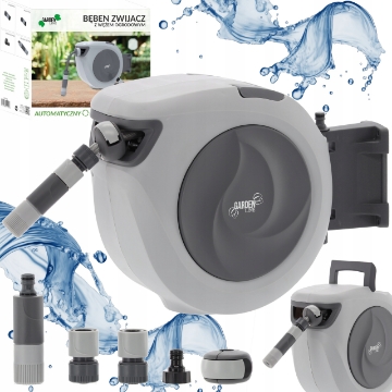 Garden Line Автоматический уборщик садового шланга с шлангом - 30 м, ZHO9715 - Home Club