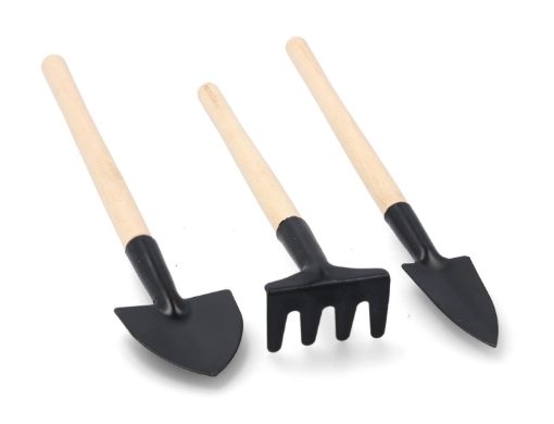 Garden Line Набор садовых инструментов (лопатка, пересадочный инструмент, грабли), PERG-N0303 - Home Club