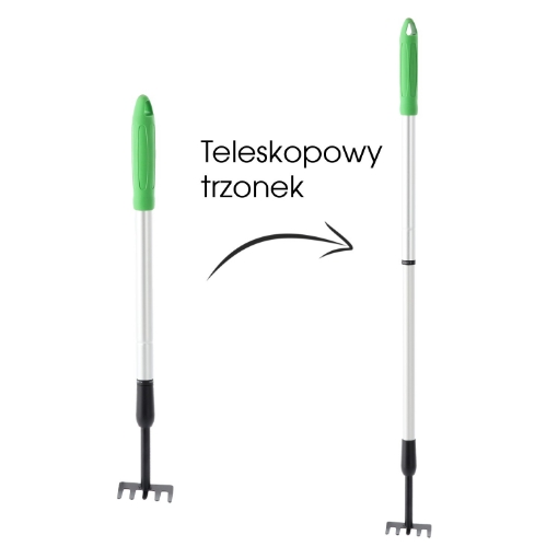 Garden Line Грабли с телескопической ручкой 66,5-99 см, WAN6797 - Home Club