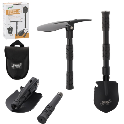 Garden Line Многофункциональная складная лопатка 16/40,5 см 5 в 1, SAP1517 - Home Club
