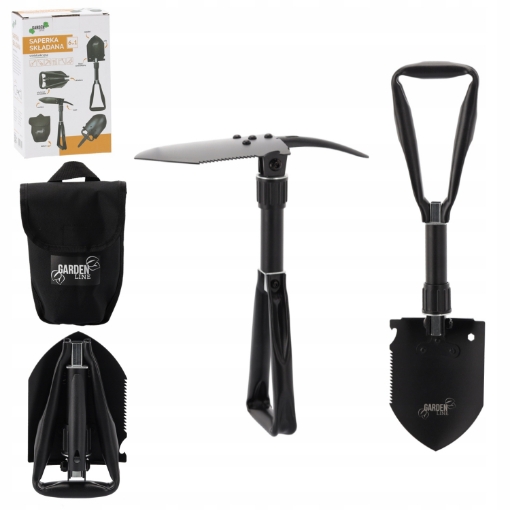 Garden Line Многофункциональная складная лопатка 19,5 / 46,5 см 6 в 1, SAP1524 - Home Club