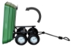 Garden Line Двухфункциональная садовая тележка, зеленая, WOZ0061G - Home Club, изображение 4