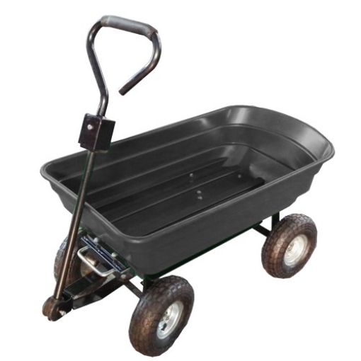 Garden Line Двухфункциональная садовая тележка, черная, WOZ0078B - Home Club