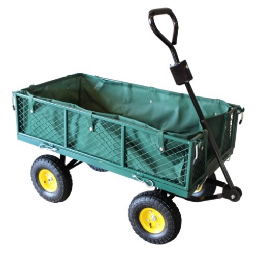 Garden Line Двухфункциональная садовая тележка, зеленая, WOZ6841 - Home Club