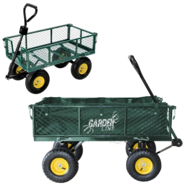 Garden Line Двухфункциональная садовая тележка, зеленая, WOZ6841 - Home Club