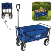Garden Line Складная тележка для сада, синяя, 116x54x90 см, WOZ3556 - Home Club, изображение 3