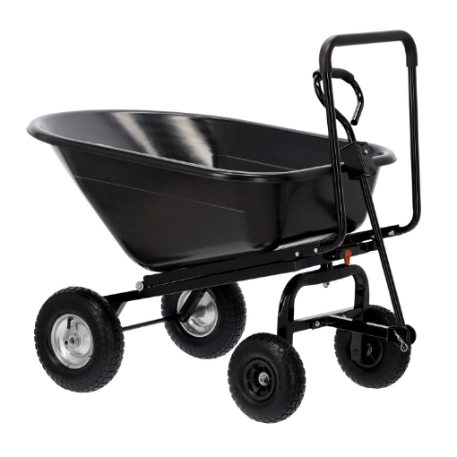 Garden Line Садовая тележка, черная, 160 л, REA7385 - Home Club