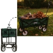 Garden Line Складная тележка для сада, зеленая, 116 x 54 x 90 см, WOZ5168 - Home Club