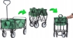 Garden Line Складная тележка для сада, зеленая, 116 x 54 x 90 см, WOZ5168 - Home Club, изображение 15