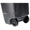 Garden Line Многофункциональная садовая тележка с колесами, объем 50 л, черная, ANI5440 - Home Club