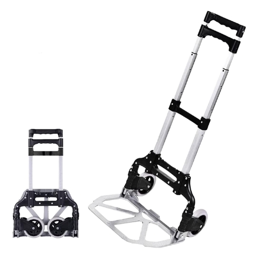 Chomik Складная алюминиевая тележка для транспортировки 39,5 x 42 x 100 см, грузоподъемность: 70 кг, REA5102 - Home Club