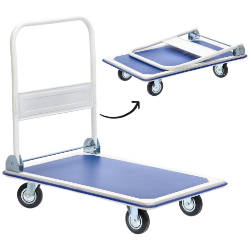 Garden Line Платформная Тележка 91,5 x 61,5 x 86 см Грузоподъемность: 300 кг, REA2811 - Home Club