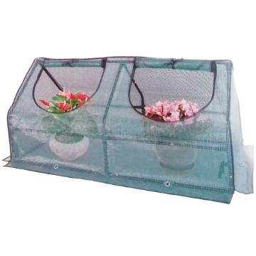 Garden Line Небольшая оранжерея для сада, зеленая, 120 x 62 x H60/30 см, TUN5521 - Home Club