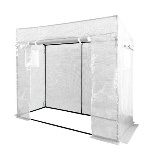 Garden Line Теплица для помидоров, белая, 200 x 77 x 168/146 см, TUN0766 - Home Club