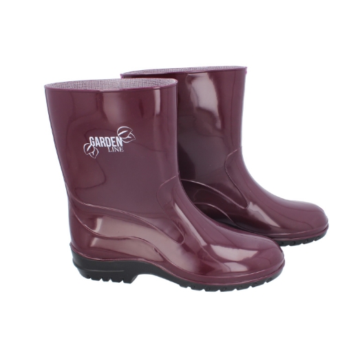 Garden Line Жіночі Гумові Черевики Розмір 38 Бордові, KAL8051 - Home Club