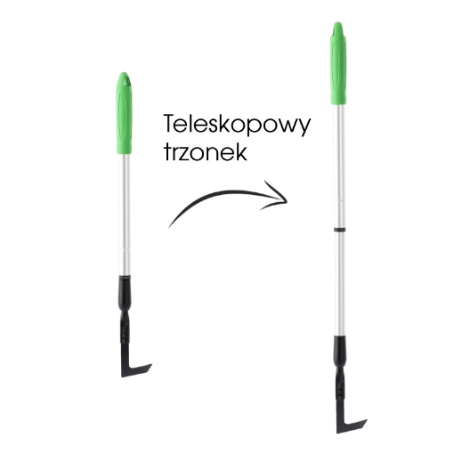 Garden Line Скребок для бур'янів з телескопічною ручкою 71,5-106,5 см, WAN6759 - Home Club