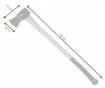 Garden Line Топор для раскалывания 3000 г, рукоятка 87 см, TAN4648 - Home Club, изображение 7
