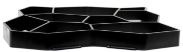 Garden Line Форма для брусчатки 45 x 45 x 4,5 см, UNI6284 - Home Club